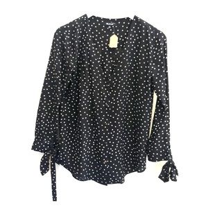 Made well Silk Star Blouse